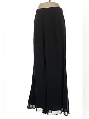 R&M Richards Black Wide-Leg Palazzo Pants